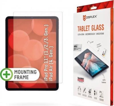Mbrojtës ekrani Displex Tablet Glass për iPad Pro 11\" 1–4 dhe iPad Air 4/5, transparent