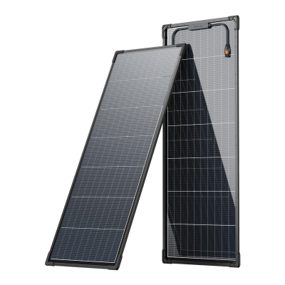 Panel diellor i ngurtë EcoFlow RVMax 130W, set 2 copë, IP68, i zi