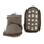 Pantofla për bebe Lodger Teddy Fleece, 6–12 muaj, antirrëshqitëse, bezhë