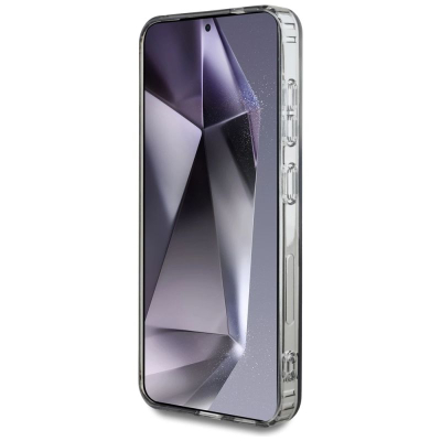 Mbulesë telefoni Karl Lagerfeld KLHMS25MHLSKCK për Samsung S25 Plus, me magnet, transparente