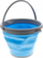 Kovë palosme silikoni, 10L, plastike, blu