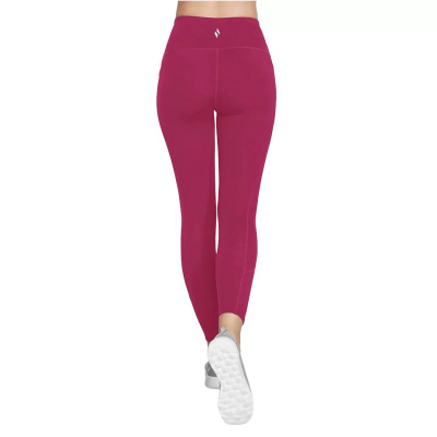 Хеланки Skechers Go Walk High Waisted 7/8, висок струк, розева