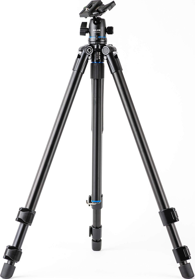 Stativ fotografik Slik Pro AL-523BH5 PBH-535AS, 167cm, mban deri 5kg, i zi