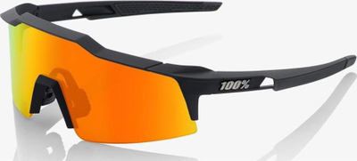 Syze biçiklete 100% Speedcraft HD, xham pasqyrë i kuq, kornizë e zezë
