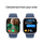 Apple Watch Series 10 GPS, 42mm, Silver Aluminum Case with Denim Sport Band, M/L