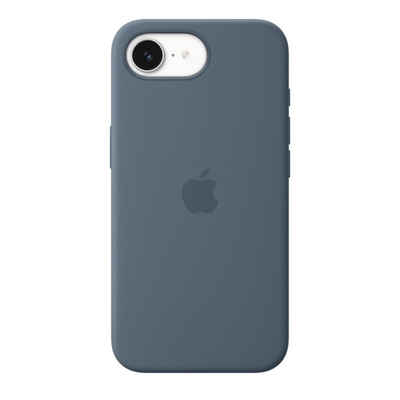 Apple iPhone 17e Silicone Case with MagSafe, Anchor Blue