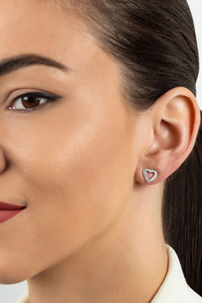Vathë Brilio Silver Hearts EA355W