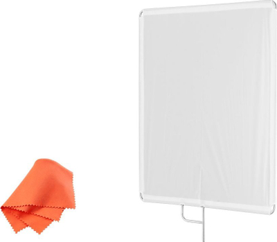 Panel difuzues fotografik Jinbei LH, 75x90 cm, me kornizë çeliku, i bardhë