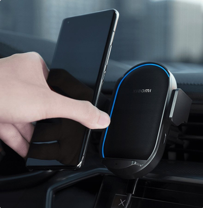 Karikues wireless për makinë Xiaomi BHR6748GL, 50W, montim te grila e ajrit, i zi