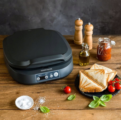 Sanduiçier ROMMELSBACHER ST 1800 Sam, 1800W, pjatë jo-ngjitëse, gri e errët