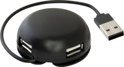 Hub USB Defender Quadro Light, me 4 porta, i zi