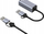 Adaptues rrjeti Bounn, USB dhe Type C, Ethernet 100Mbps, i bardhë