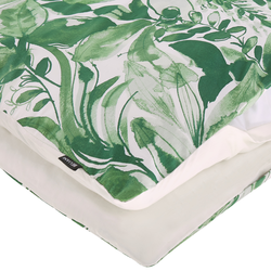 Set mbulesë jorgani Greenwood Sateen Cotton, 135 x 200 cm, pambuk, jeshile