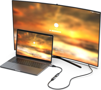 Adapter DisplayPort në HDMI Equip 1.4, 8K 60Hz, i zi