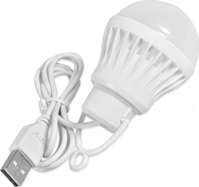 Llambë kampingu LED USB 5V, portative, e bardhë