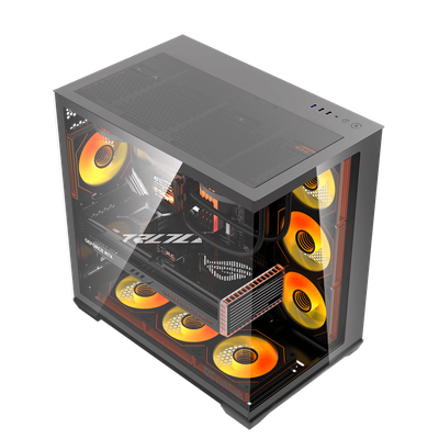 Kasë Darkflash Case C280, Mid-Tower, e zezë