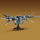 Set LEGO Marvel Guardians of the Galaxy The Milano 76286, anije kozmike për ndërtim, 12+, blu portokalli