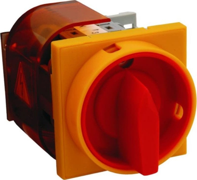 Çelës kryesor Spamel ŁK32RGP08, 32A, IP65, i verdhë kuq