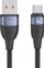 Kabllo karikimi USAMS U85 USB A në USB C, 6A 65W, 1.2m, e zezë
