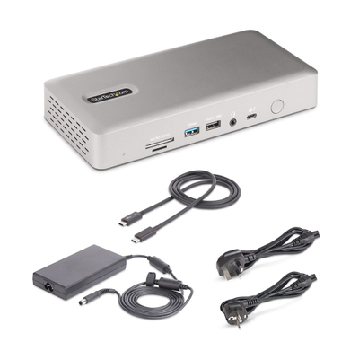 Stacion dokimi StarTech.com 132UE-TB4USB4DOCK Thunderbolt 4, 15 porta, gri