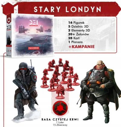 Zgjerim loje tavoline D.E.I. Divide et Impera Mad &amp; Max, anglisht, me manual në polonisht