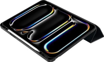 Mbulese tablet OtterBox React Series Folio për iPad Pro 13" M4, me vend për Apple Pencil, e zezë