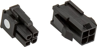 Adapter kabllo CableMod ATX EPS 4 pin, zgjatues, i zi