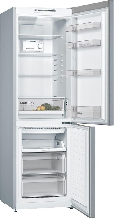 Frigorifer kongjelës Bosch KGN36NLEA, 302L, NoFrost, inox