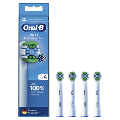 Koka zëvendësuese për furçë dhëmbësh Oral B Precision Clean EB20, 4 copë