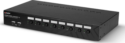 Switch KVM Lindy 39540, 8 porta, DisplayPort 4K, i zi