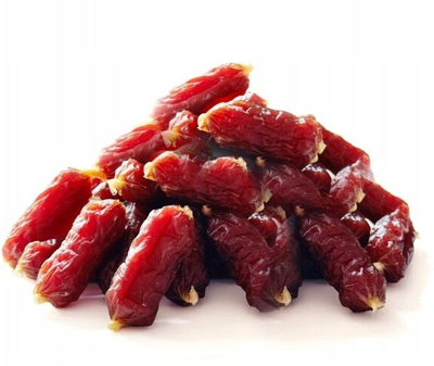 Shpërblim për qen Mr. Pretzel Sausages With Lamb, pa gluten, 500 g