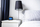Stacion moti wireless me orë e alarm, ekran me ndriçim blu, i bardhë