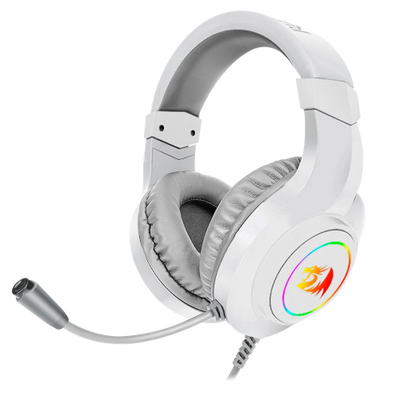 Kufje gaming Redragon Hylas H260 W, 50mm, RGB, të bardha