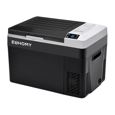 Frigorifer portativ Euhomy CF008-30BL, 30L, kompresor, i zi
