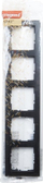 Kornizë pesëfishe Legrand SUNO 721525, për 5 module, e zezë