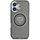 Kapak telefoni Guess IML Metal Mountain Logo MagSafe, për iPhone 16 6.1", i zi
