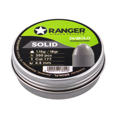 Fishekë ajri Ranger Diabolo Professional Solid, 4.5 mm, 1.15 g, 350 copë