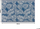 Tapet oborri pa firmë Palm Leaf, 120 x 180 cm, material sintetik, blu