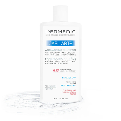 Shampon kundër thinjave Dermedic CAPILARTE, 300ml