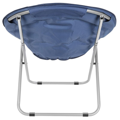 Karrige kampingu Enero Camp Moon, 82x68x79 cm, palosme, blu e errët