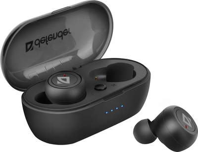 Dëgjuese Defender Twins 638, Wireless, të zeza
