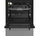 Shporet me gaz edhe korent Beko FSM52320TXDT, furrë me ventilator 60L, argjend