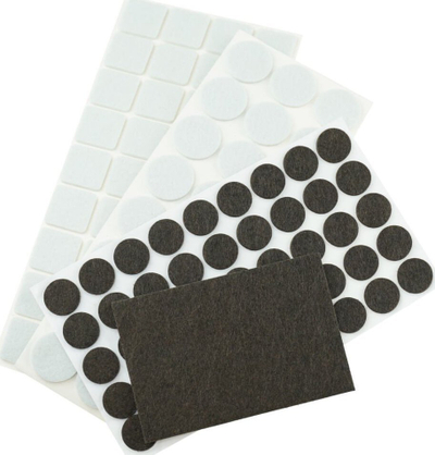 Pads filci vetëngjitës Dedra, set me 106 copa, ngjyrë e zezë