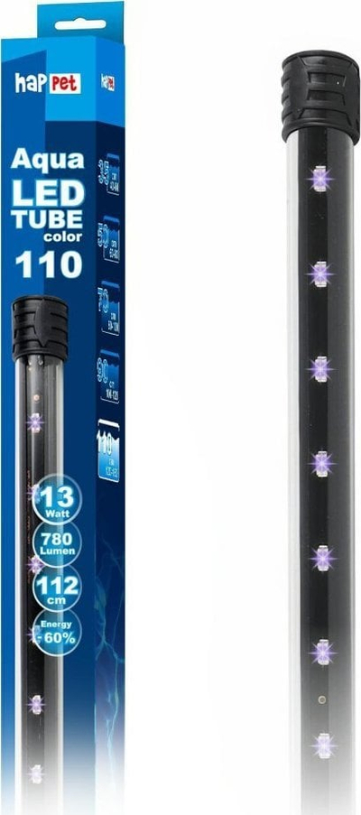 Llambë LED për akuarium AquaLED Tube Color, 13W, 112cm, e bardhë