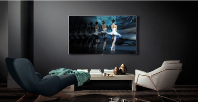 Mbajtës muri për TV LCD LED, 37"-80", VESA 600x400, i zi