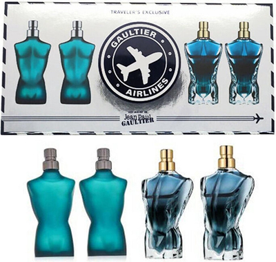 Set aromash Eau de Toilette Jean P. Gaultier, 4 x 7 ml
