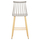 Stol bari mesatar Vanessa 45x48x96Hcm (HM9300.10), gri