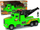 Lodër për fëmijë Import leantoys Auto, e gjelbër