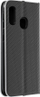Këllëf libri Vennus Carbon për Samsung Galaxy A20e, me magnet, ngjyrë e zezë