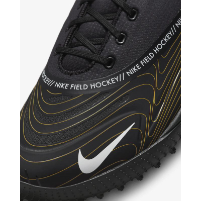 Atlete hokej në fushë Nike Vapor Drive, shollë gome me tabe, të zeza